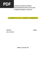 Trabajo. Geopolitica. Guillermo