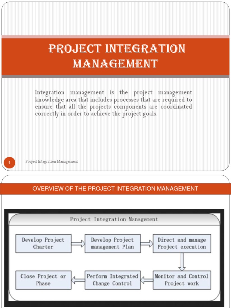 Integration Management | PDF | Project Management | Goal