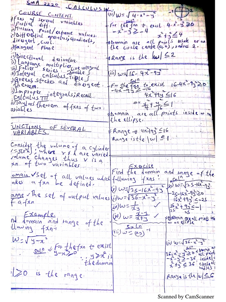Calculus III | PDF