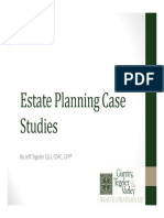 2 Estate Planning Case Studies Jeff Tegeler April 4 2015 One Up