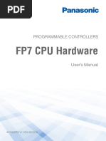 FP7 CPU Hardware: Programmable Controllers