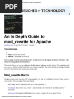 An in Depth Guide To Mod - Rewrite For Apache