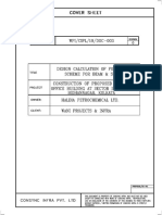 Design Calculation of Formwork For Slab & Beam