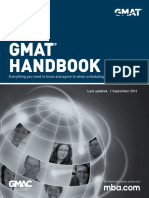 Gmat Handbook PDF