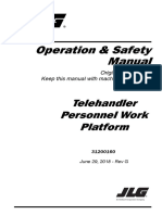 Personnel Work Acces Telehandler JLG