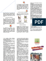 Triptico Extincion de Incendios