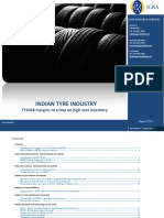 Indian Tyre Industry: FY2018 Margins To Crimp On High Cost Inventory