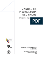 Manual de Piscicultura Del Paiche