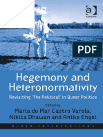 (Queer Interventions) María Do Mar Castro Varela, Nikita Dhawan, Antke Engel - Hegemony and Heteronormativity - Revisiting The Political in Queer Politics (2011, Ashgate) PDF