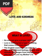 Love and Kindness