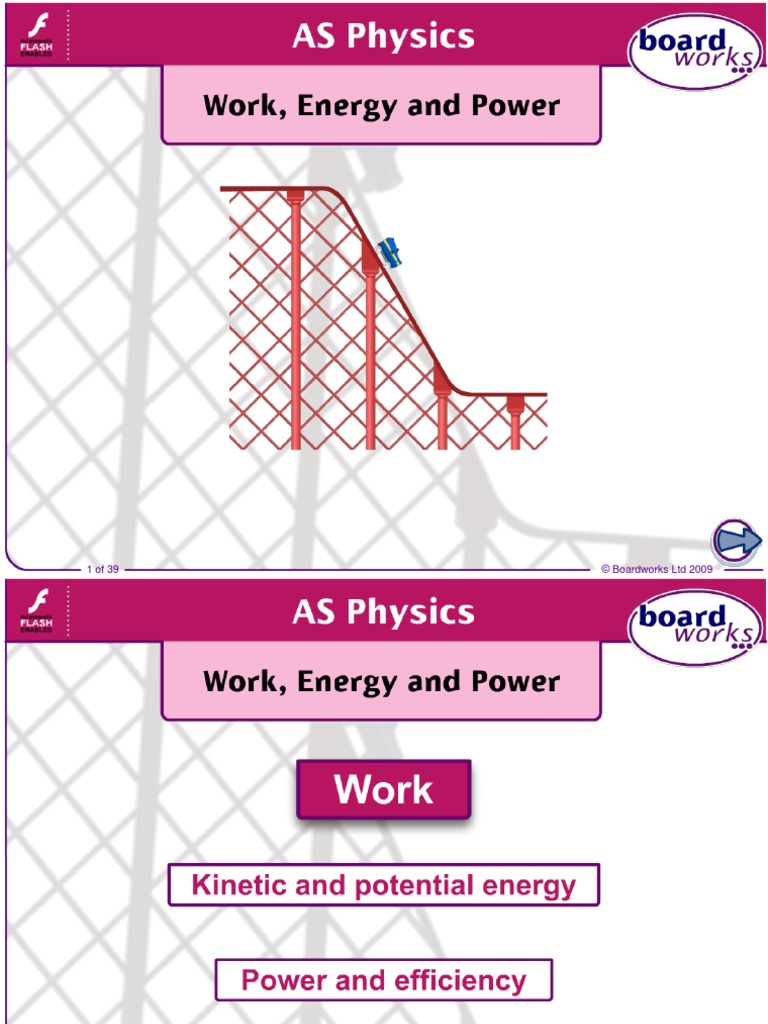 Work Energy and Power | PDF | Potential Energy | Kinetic Energy