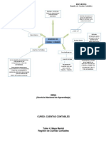 Mapa Mental, Registro de Cuentas Contables