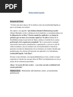Modernidad Liquida