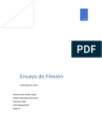 Ensayo Flexión PDF