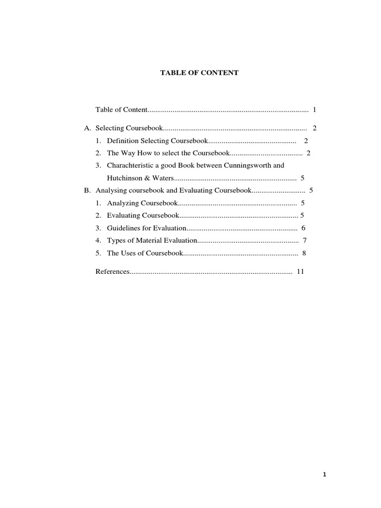 Syllabus and Material Development PDF Evaluation Textbook