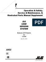 Operation & Safety, Service & Maintenance, & Illustrated Parts Manual Supplement