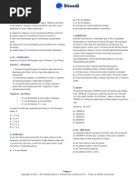 Lista 1 Stoodi - Física - Leis de Newton