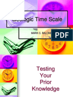 Geologic Time Scale Notes