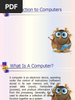 Introduction To Computers