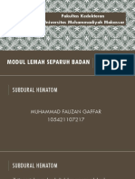 Muhammad Fauzan Gaffar (Subdural Hematom)