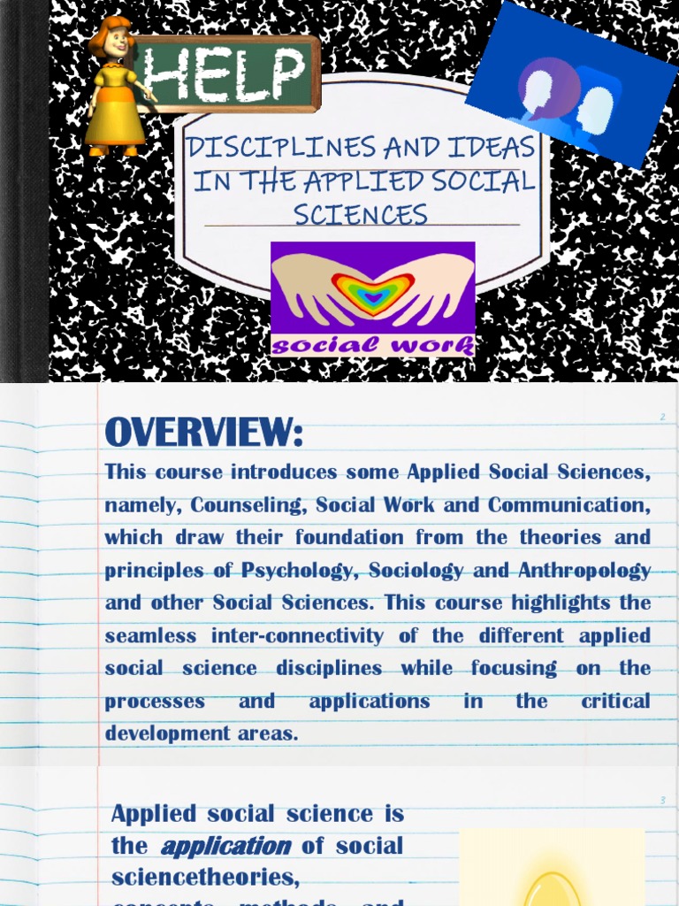 Disciplines And Ideas In The Applied Social Sciences Social Sciences