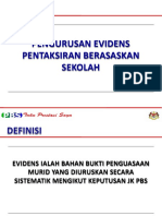 1-Pengurusan Evidens