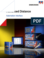 Advanced Distance Automation Interface