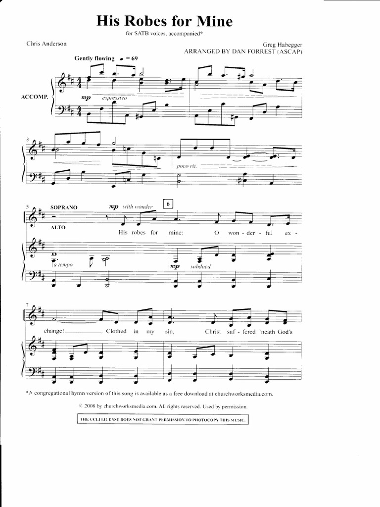 His Robes For Mine | PDF