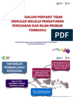 Pengendalian PTM Melalui Pengaturan Produk Tembakau