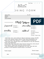 Booking Form