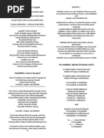 Lirik Rindu Madinah dan Rasulullah | PDF