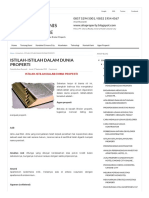 Istilah-Istilah Dalam Dunia Properti PDF