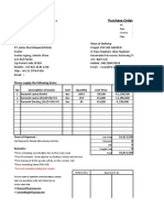 Purchase Order: Pt. Hellem Griya Indonesia