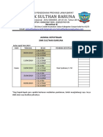 Jadwal Keputraan