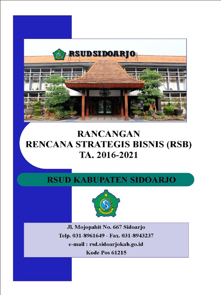 Rsb Rsud Sda 2016 2021 Pdf