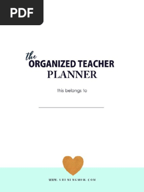 Teacher planner