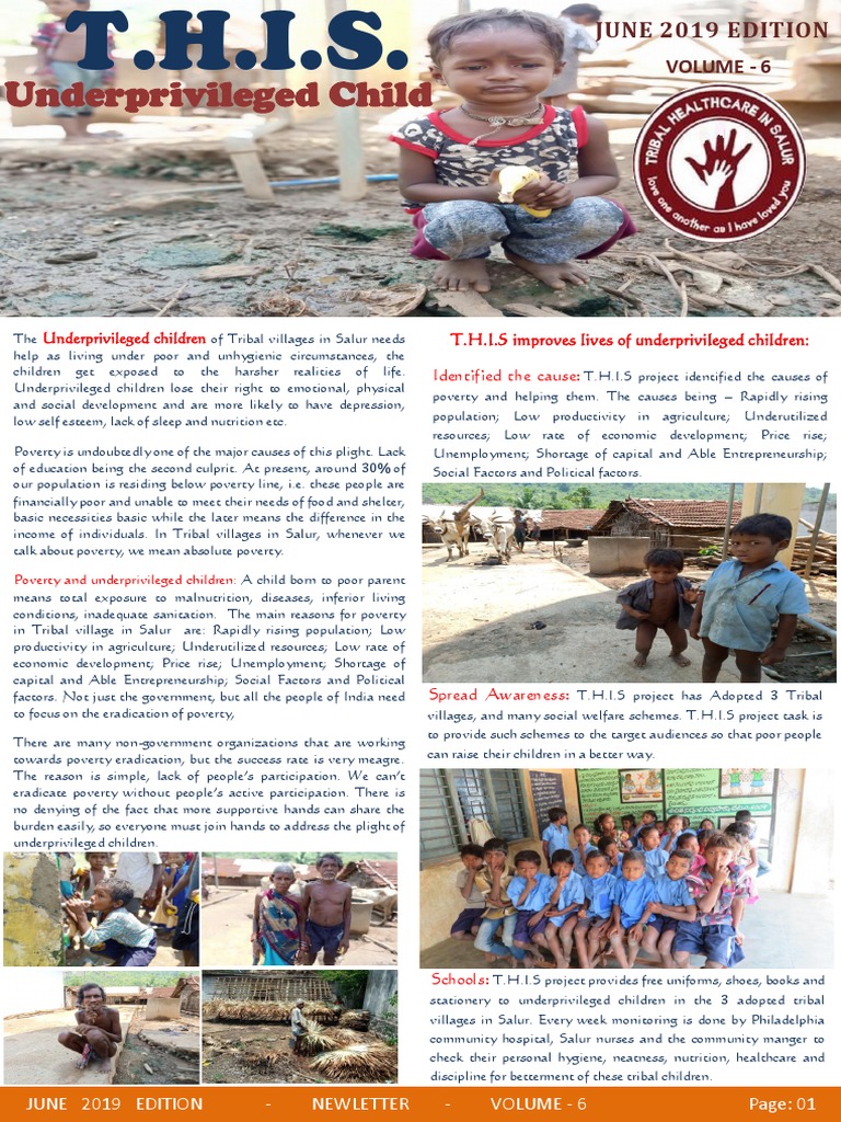 This Newsletter Vol-6 June 2019 | PDF | Poverty | Poverty & Homelessness