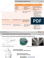 Enhance coal plant efficiency with imported coal flexibility