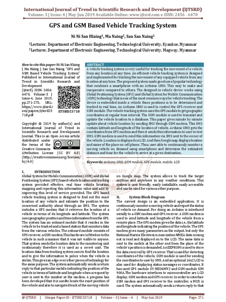 GPS and GSM Based Vehicle Tracking System Circuit Diagram
