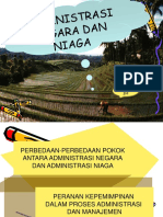 Adm Negara, Niaga