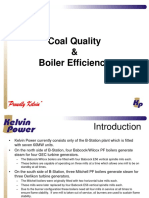 Coal Quality & Boiler Efficiency