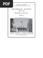 BSC Admission Booklet - OLD - 2018-19