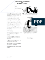 Backhoe Loader Basic Operation Manual PDF
