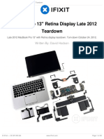 MacBookPro 2012 Teardown PDF