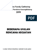 KB-TK N Pembina Karangmalang Rencana Family Gathering 2019