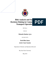 Risk Analysis and Safety Decision-Making in Commercial Air Transport Operations