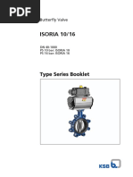 ISORIA 16 Butterfly Valve Specifications | PDF | Valve | Screw