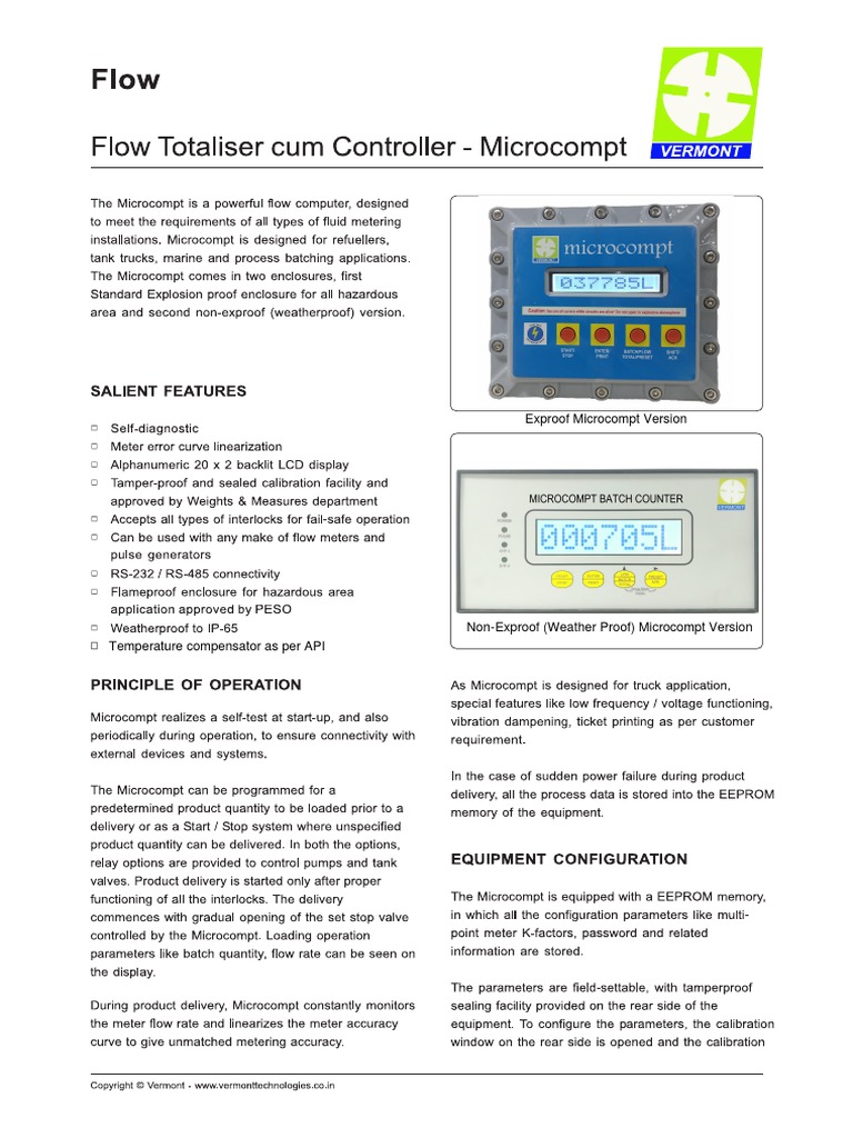 Manual Micro | PDF | Programmable Logic Controller | Flow Measurement