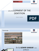 Development of DentitionUG Class