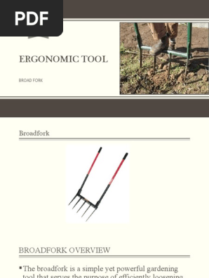 Ergonomic Tool Broadfork